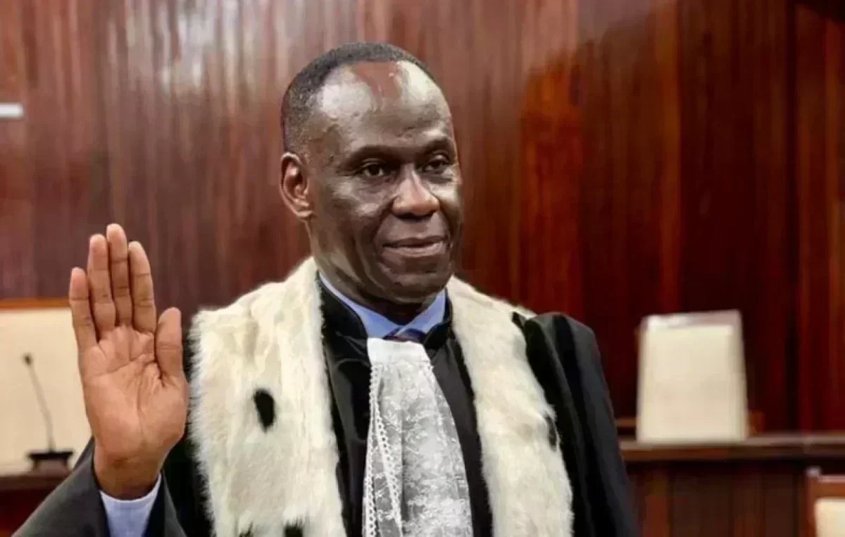 Ousmane Diagne sworn in as president of Senegal’s Constitutional Council Ousmane Diagne sworn in as president of Senegal’s Constitutional Council