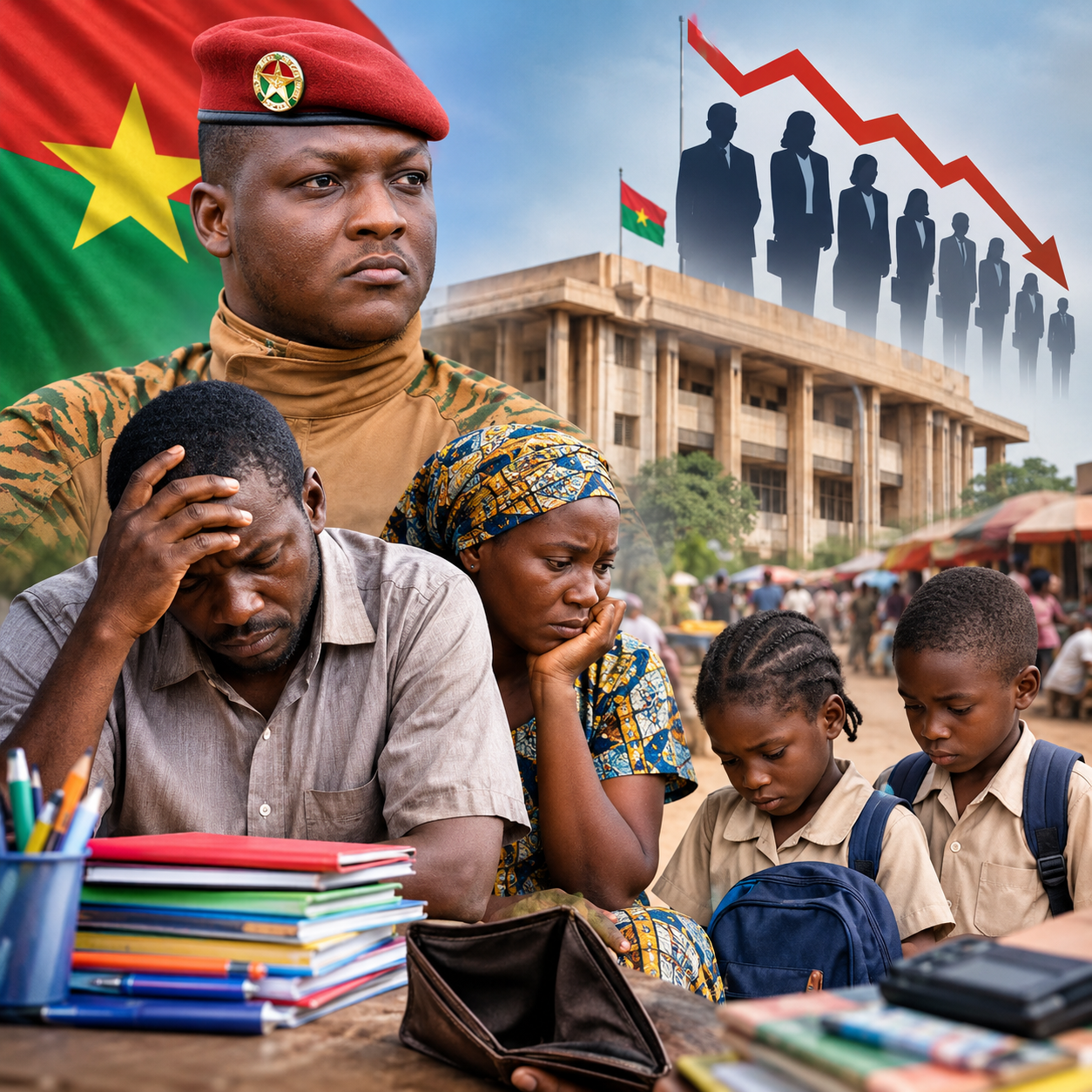 Burkina Faso’s civil service at a breaking point: shrinking payrolls test Traoré’s social contract