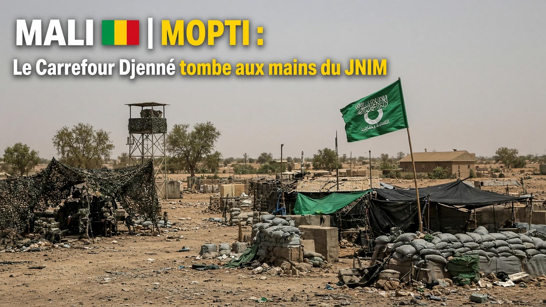 After the fall of the Djenné crossroads, Mali faces a fuel blockade that could reshape the war
