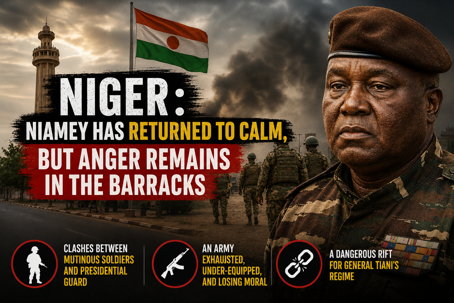 Niamey’s surface calm belies deep military unrest in Niger