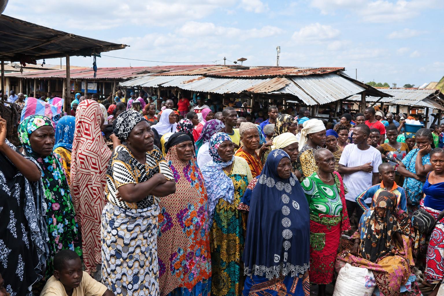 Night fire devastates Kpalimé’s Château market