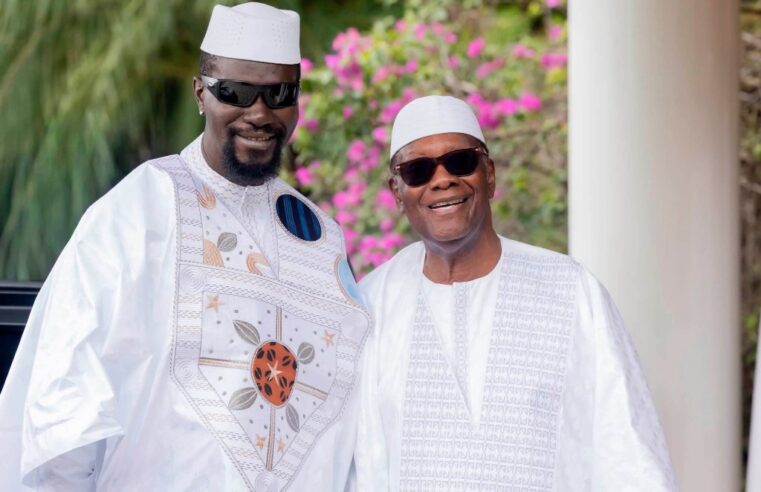 Mamadi Doumbouya de retour à Conakry ce lundi après sa visite d’État en Côte d’Ivoire