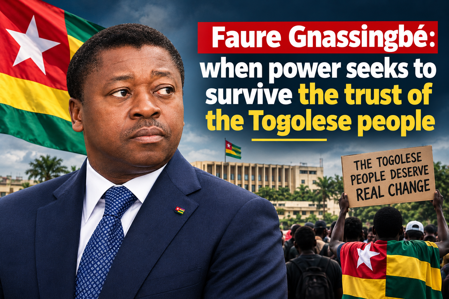Togo : la préservation du pouvoir de Faure Gnassingbé à l’épreuve de la confiance populaire