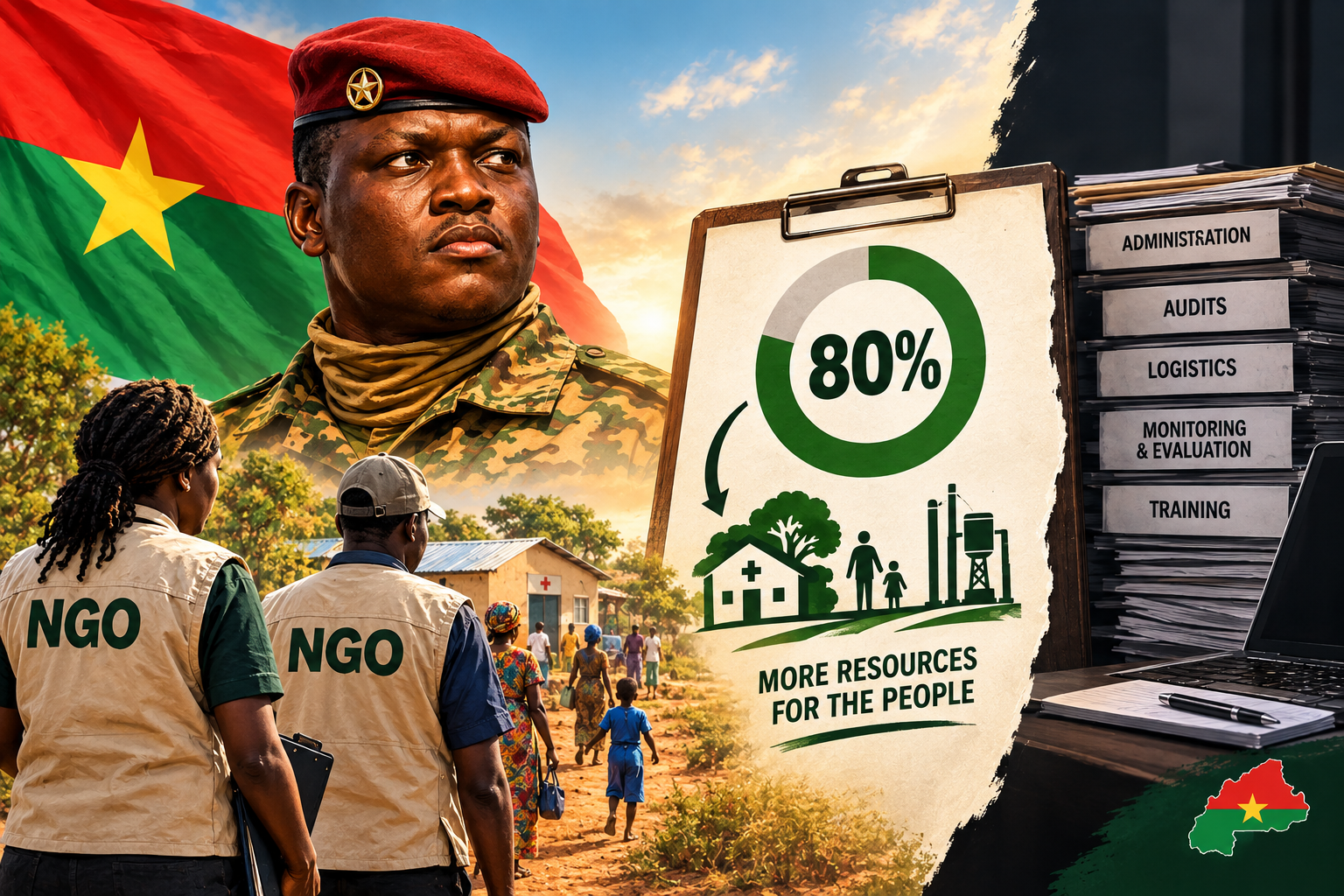 Burkina Faso’s 80 % NGO funding rule: scrutiny, resistance, and what lies ahead
