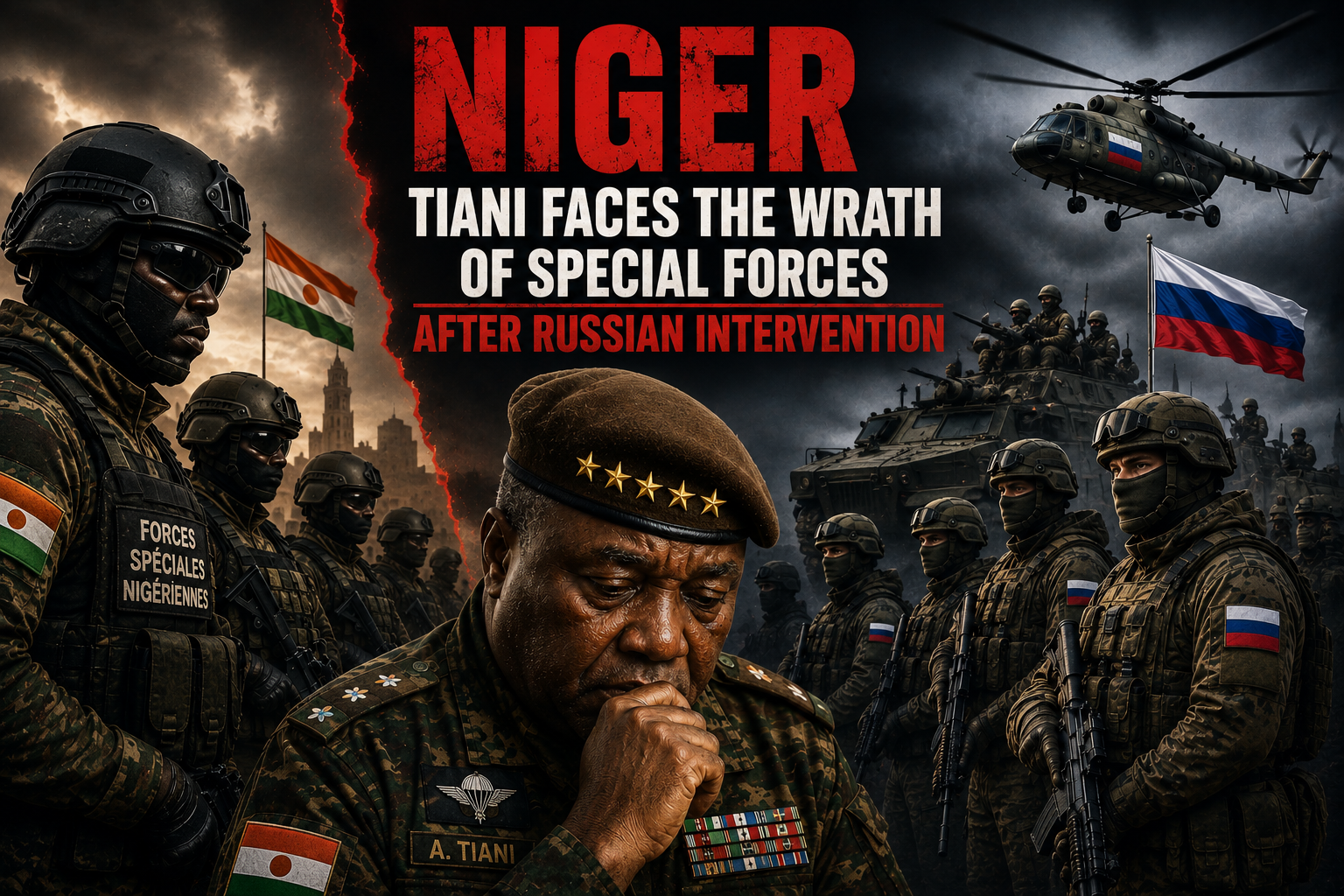Niger’s command under strain: Tiani and special forces tensions