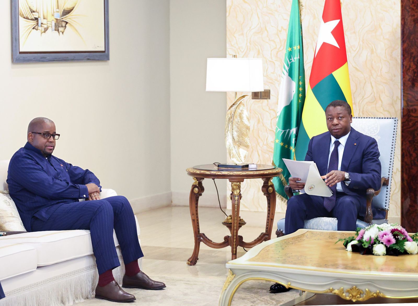 DRC peace push gains fresh momentum as Togo’s Faure Gnassingbé receives Kinshasa envoy in Lomé