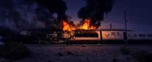 Spain’s high-speed rail makes critical turn after mid-afternoon fire forces emergency evacuation