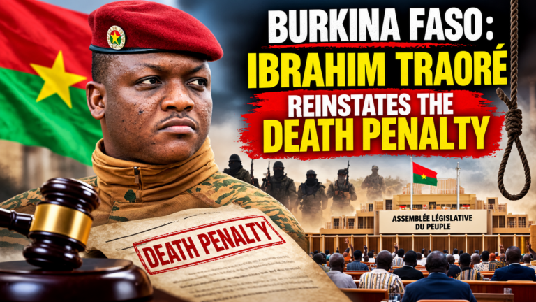 Burkina Faso’s death penalty revival: balancing justice with state power in a security crisis