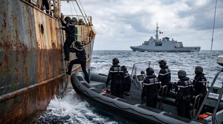 Shifting tides: french navy cracks down on Benin-flagged russian tanker evading sanctions